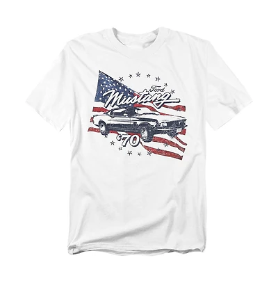 Logovision Men's Ford Mustang 70 T-Shirt