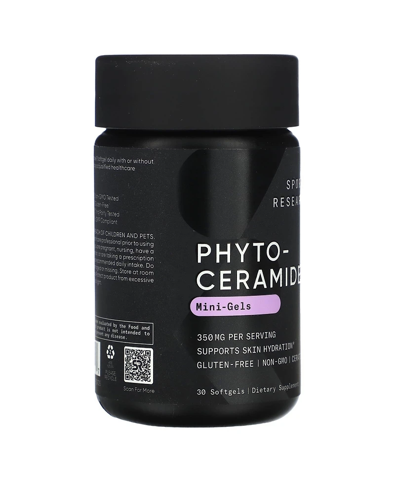 Sports Research Phytoceramides Mini-Gels 350 mg
