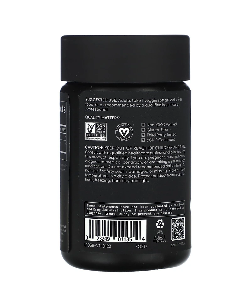 Sports Research CoQ10 Usp Grade with BioPerine 100 mg