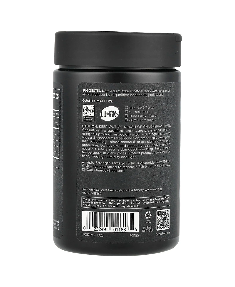 Sports Research Omega-3 Fish Oil Triple Strength