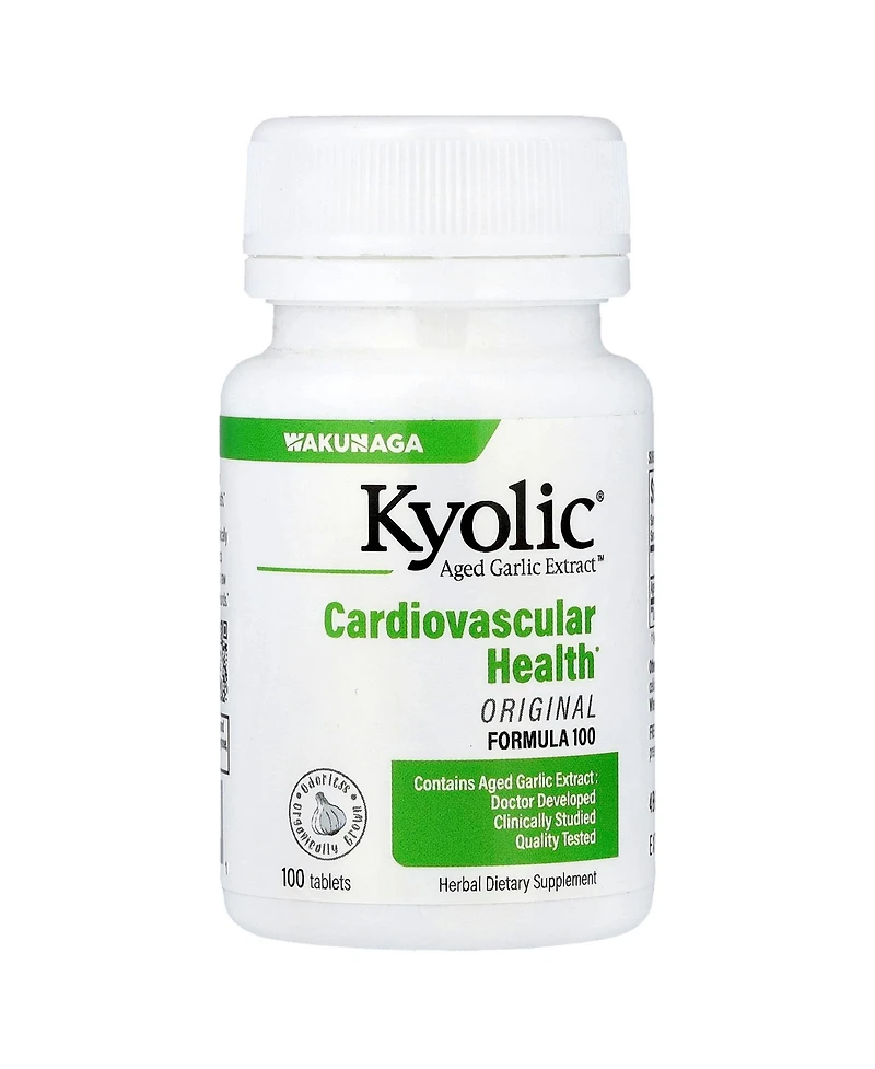 Kyolic Aged Garlic Extract Cardiovascular Health Original Formula 100