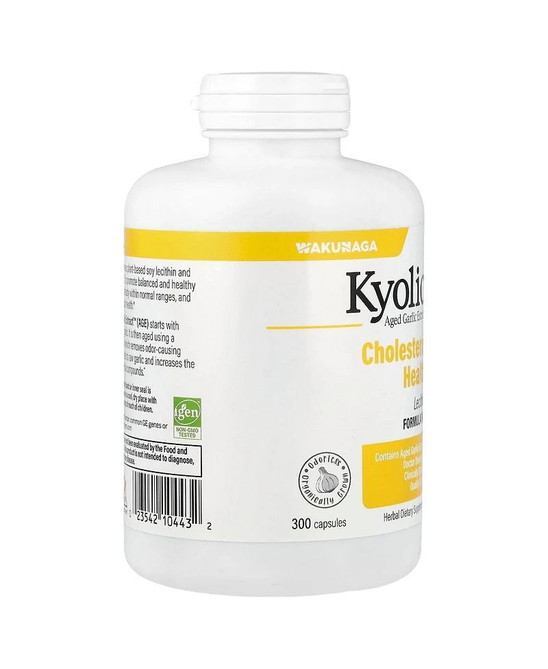 Kyolic Aged Garlic Extract Cholesterol Health Formula 104
