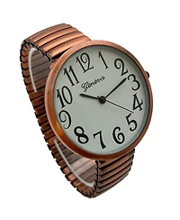 Copper Big Face Fun Colors Women Watch