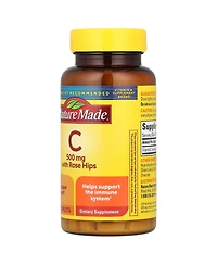 Nature Made Vitamin C with Rose Hips 500 mg