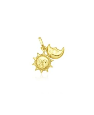 The Lovery Gold Sun Moon Charm 14K Gold