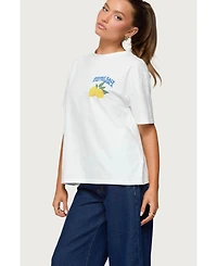 Edikted Women's Let'S Make Margs Oversized T Shirt