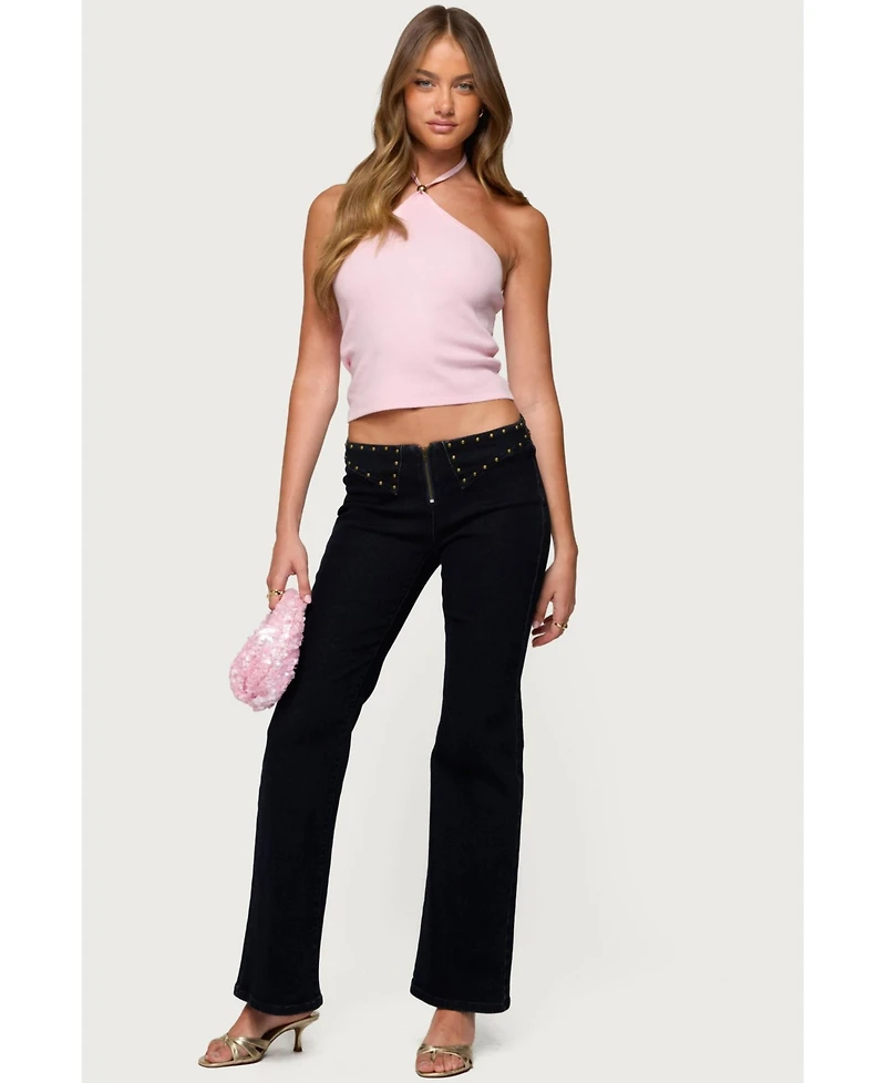 Edikted Women's Hollis Knit Halter Top