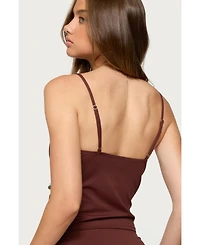 Edikted Women's Neri Bead Cut Out Tank Top