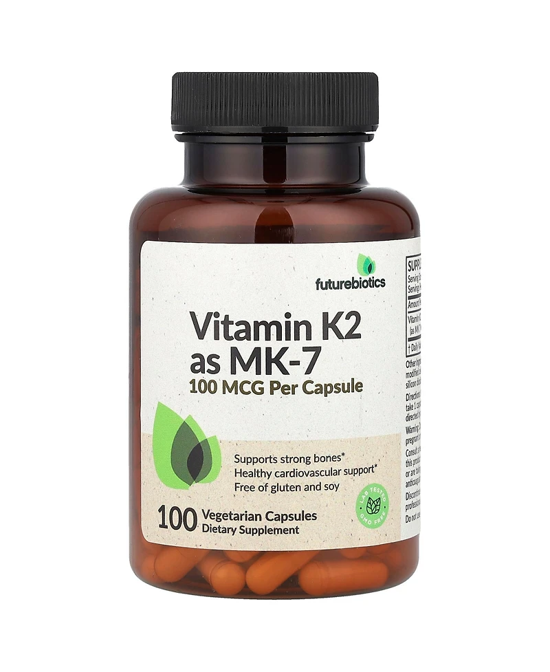 Futurebiotics Vitamin K2 as Mk-7 100 mcg