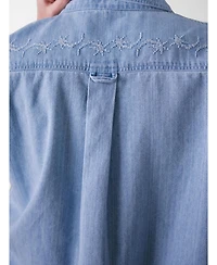 Cape Cove Women's Stella Denim Blouse