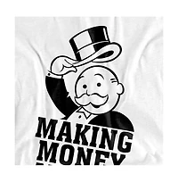 Logovision Men's Monopoly Making Money Moves T-Shirt
