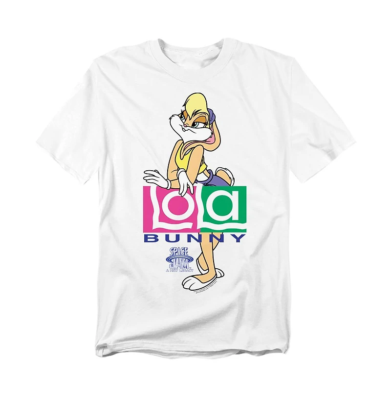 Logovision Men's Space Jam Lola Logo T-Shirt