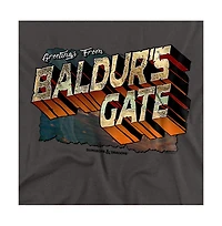 Logovision Men's Dungeons And Dragonsbaldurs Gate T-Shirt