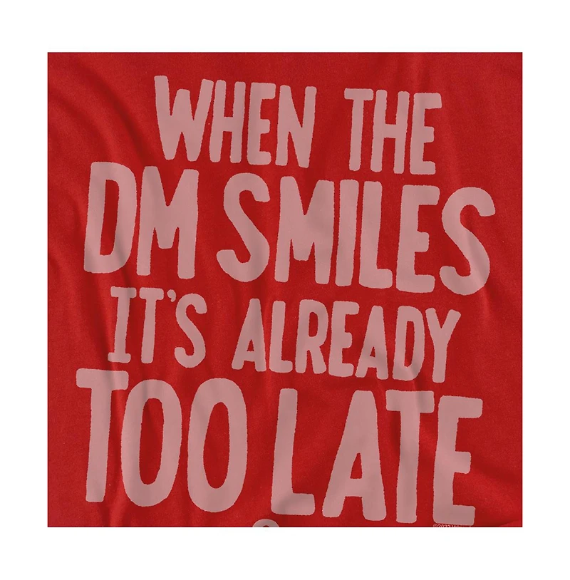 Logovision Men's Dungeons And Dragons When The Dm Smiles T-Shirt
