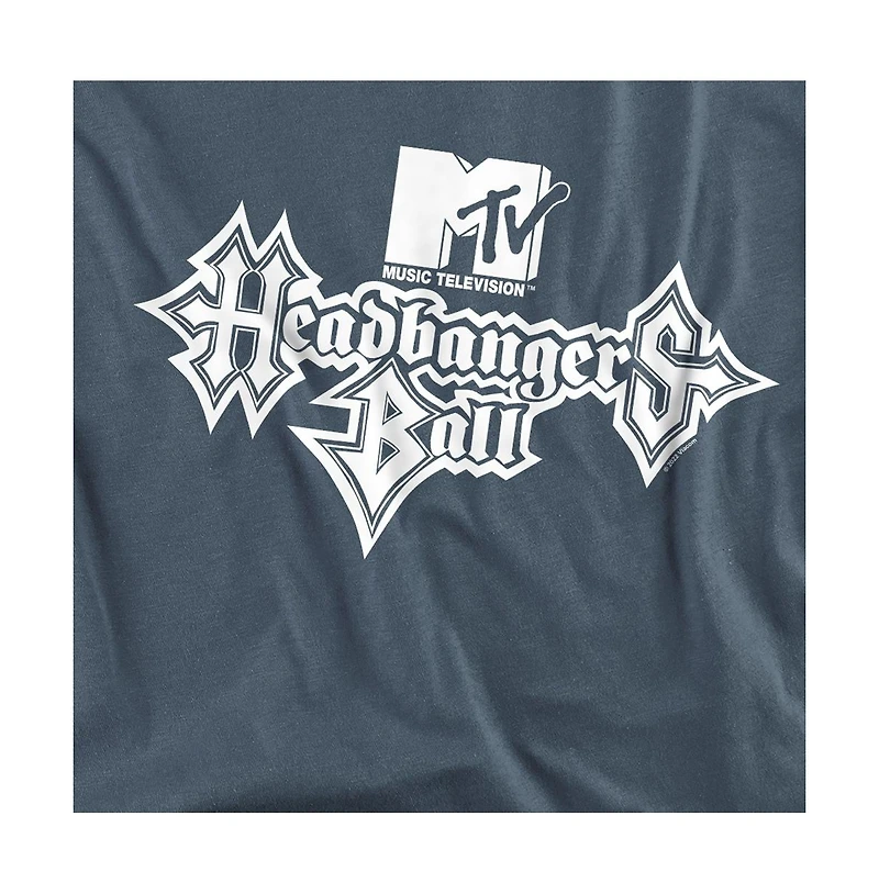 Logovision Men's Headbangers Ball Logo T-Shirt