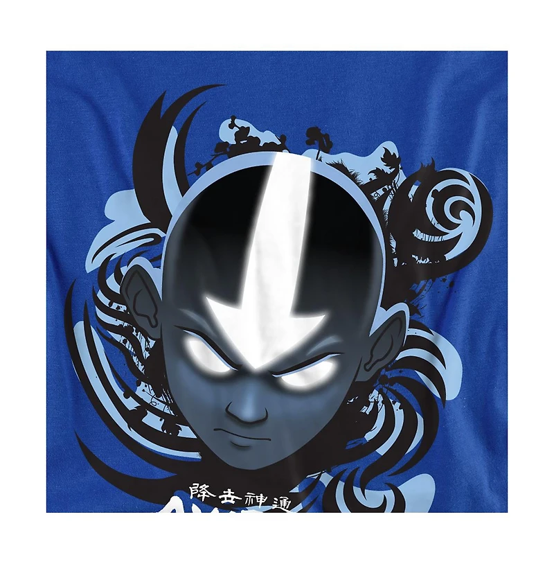 Logovision Men's Avatar The Last Airbender Head T-Shirt