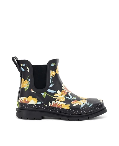 Western Chief Womens Floral Chelsea Rain Boot