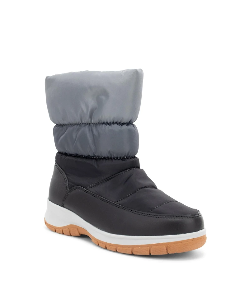 Western Chief Womens Uptown Faux Fur Mid Cold Weather Boot
