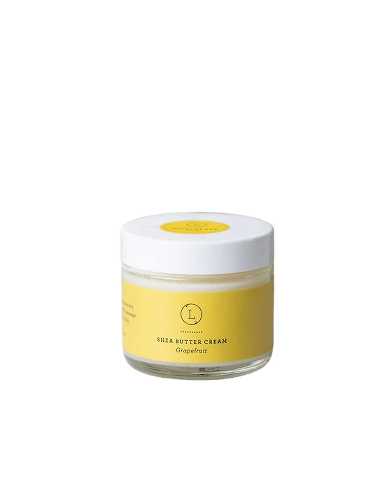 Lizush Grapefruit Shea Butter Body Cream, 20z