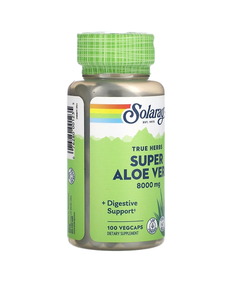 Solaray True Herbs Super Aloe Vera 8 000 mg