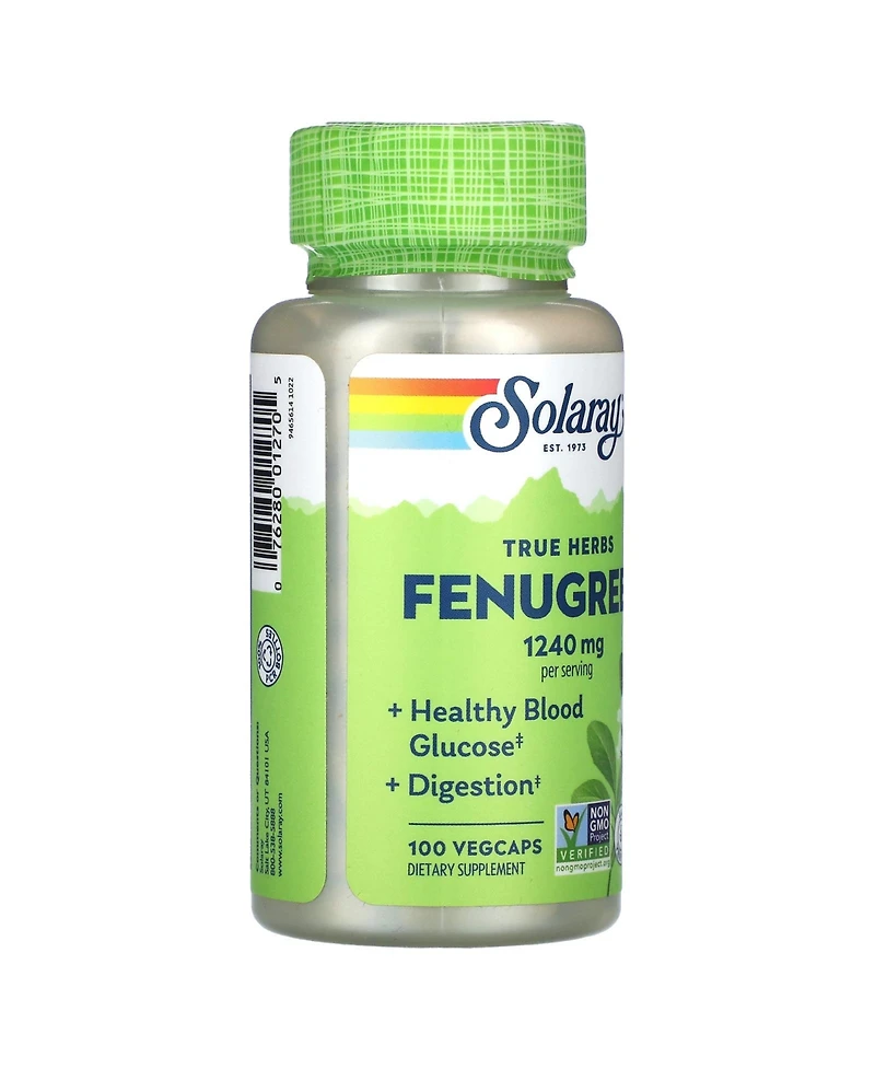 Solaray True Herbs Fenugreek