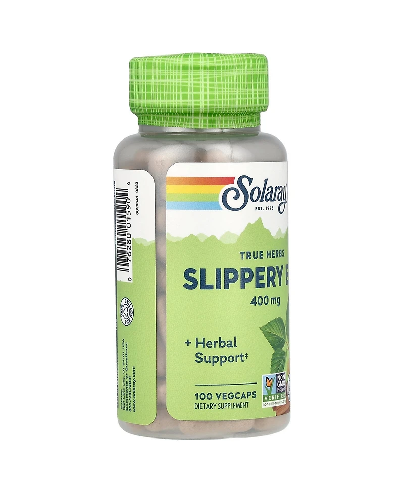 Solaray True Herbs Slippery Elm 400 mg