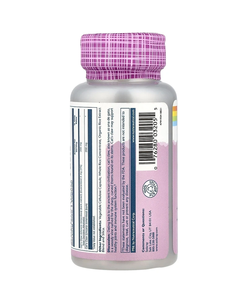 Solaray Vital Extracts Cat's Claw