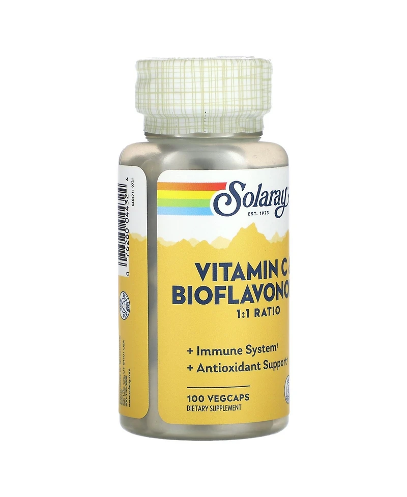 Solaray Vitamin C & Bioflavonoids 1:1 Ratio