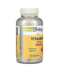 Solaray Vitamin C Chewables Natural Cherry 500 mg - 100 Chewables