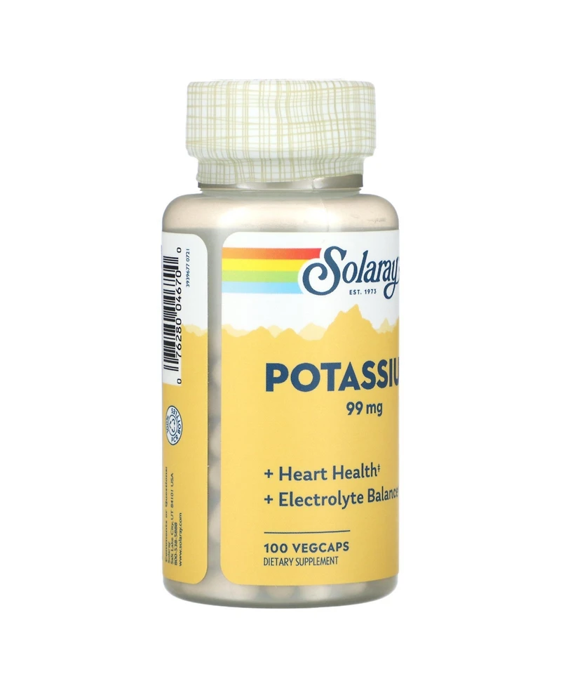 Solaray Potassium 99 mg