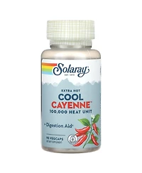 Solaray Extra Hot Cool Cayenne - 90 VegCaps (300 mg per VegCap)