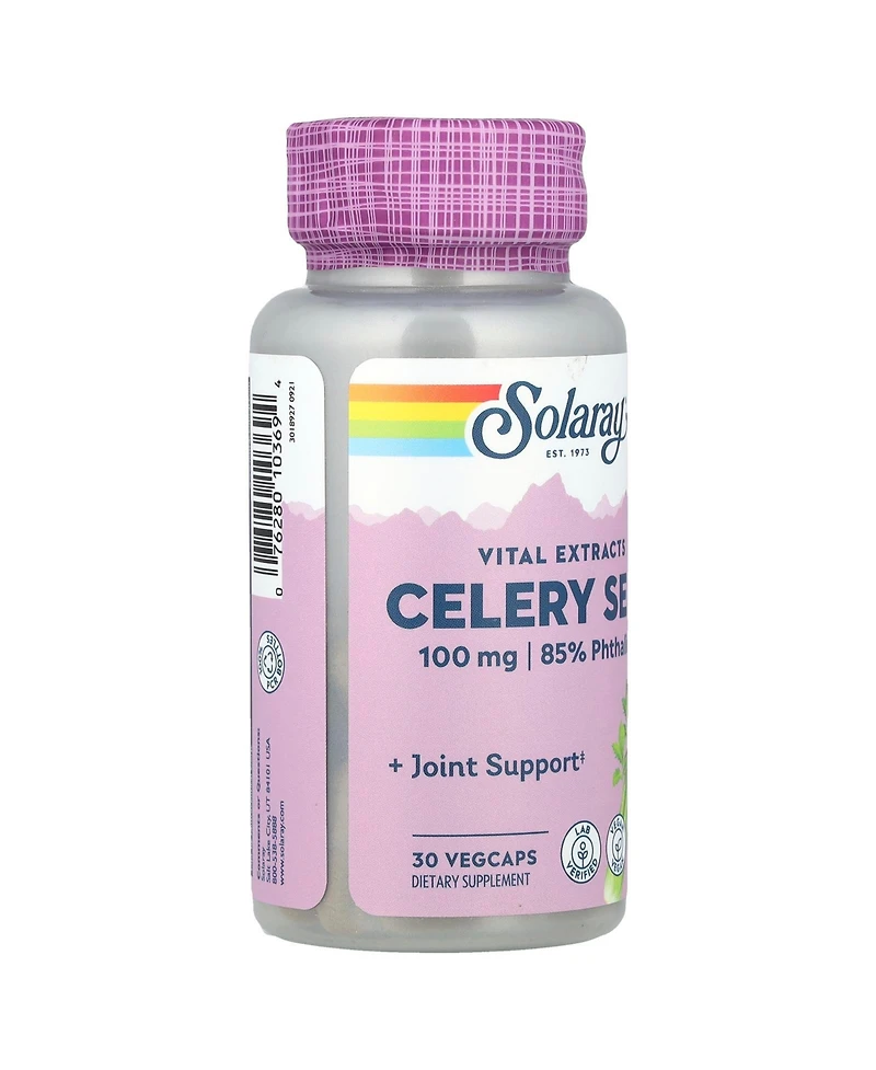 Solaray Vital Extracts Celery Seed - 30 VegCaps