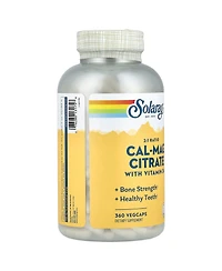 Solaray Cal-Mag Citrate with Vitamin D-2