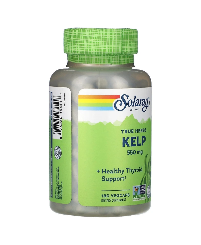 Solaray True Herbs Kelp 550 mg