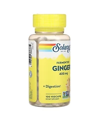 Solaray Fermented Ginger 400 mg - 100 VegCaps