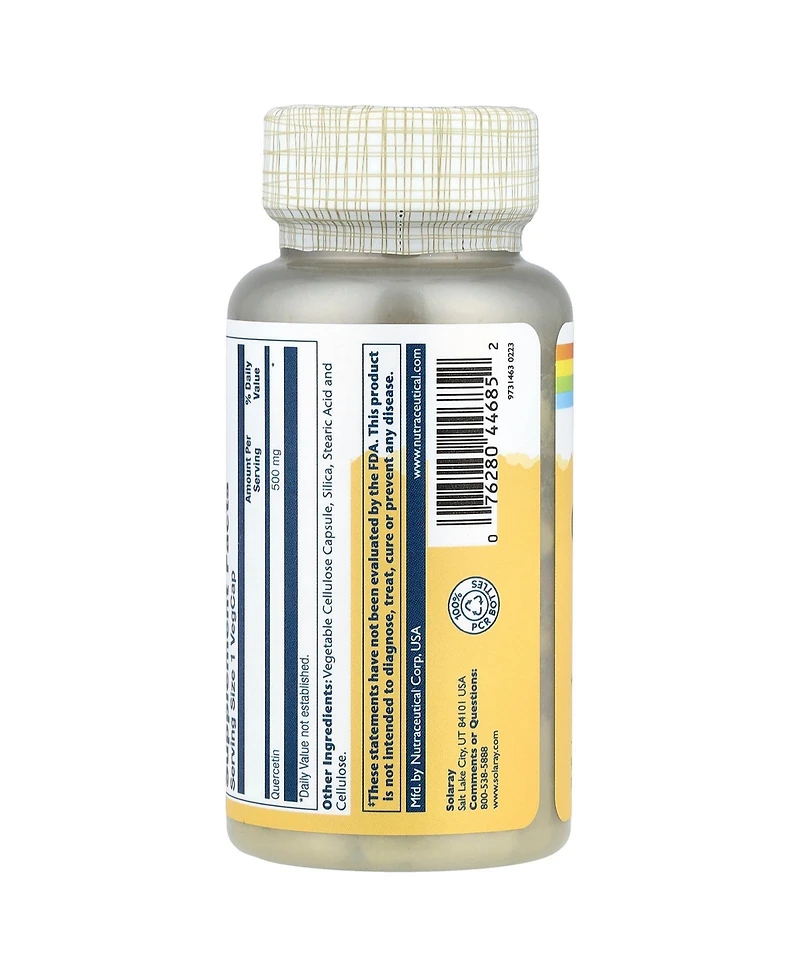 Solaray Quercetin 500 mg - 90 VegCaps