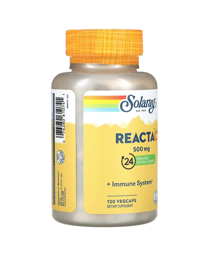 Solaray Reacta-c 500 mg