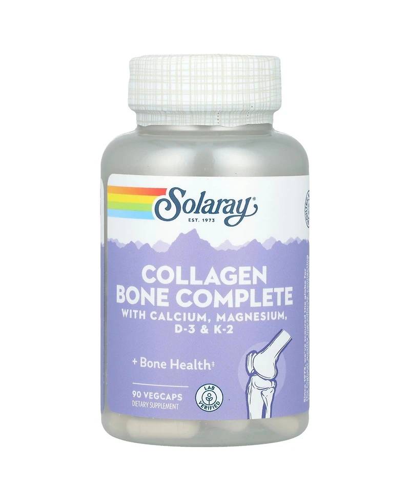 Solaray Collagen Bone Complete - 90 VegCaps