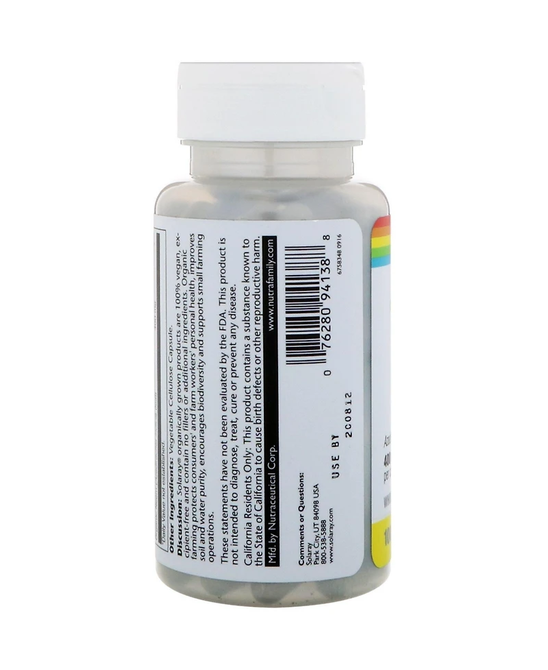 Solaray Neem 400 mg - 100 VegCaps