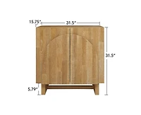Casainc Storage Cabinet with 2 door