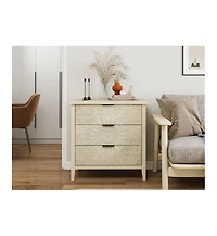 Casainc Storage Cabinet with 3 Drawer