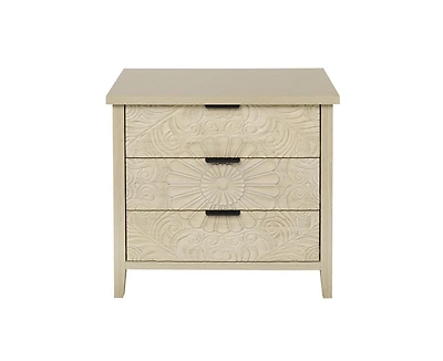 Casainc Storage Cabinet with 3 Drawer