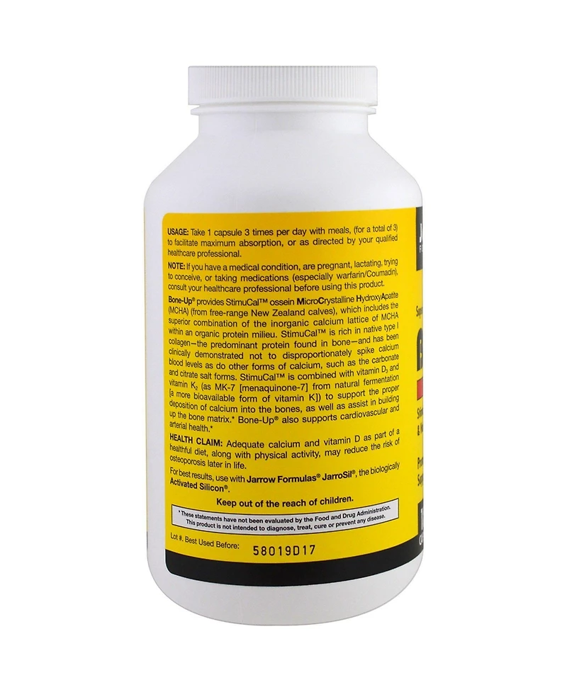 Jarrow Formulas BoneUp 1 000 mg