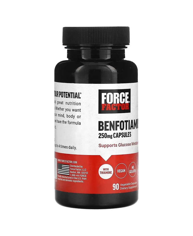 Force Factor Benfotiamine 250 mg