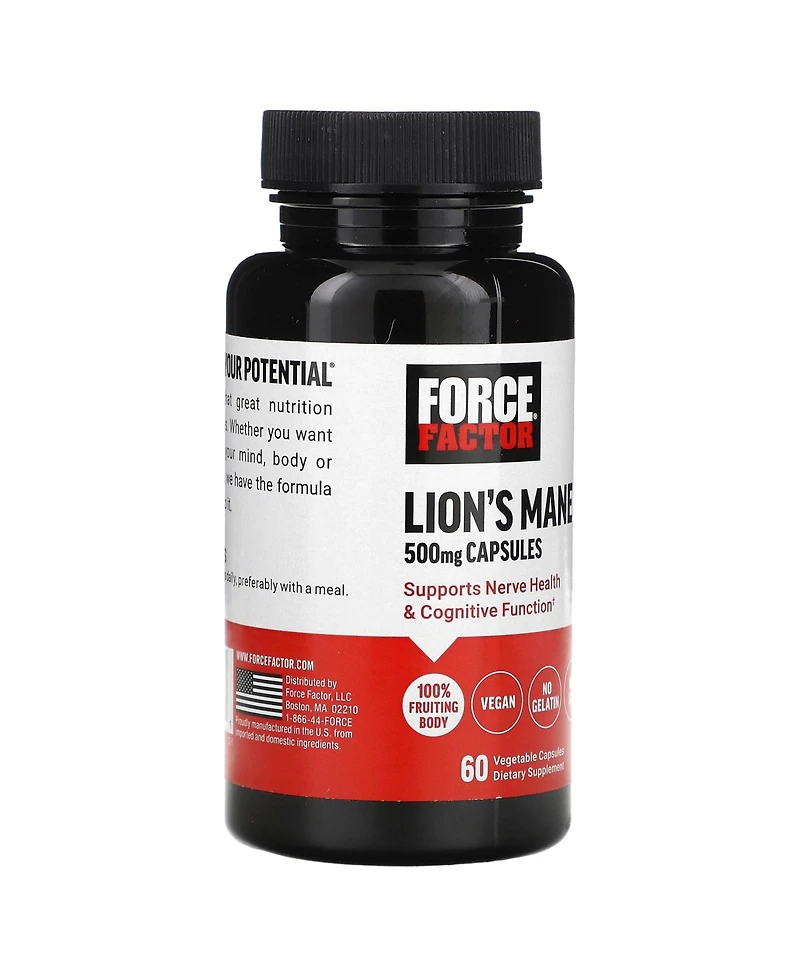 Force Factor Lion's Mane 500 mg