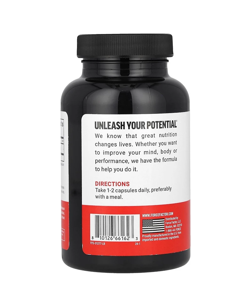 Force Factor Bovine Colostrum With Immunoglobulin & Lactoferrin 500 mg