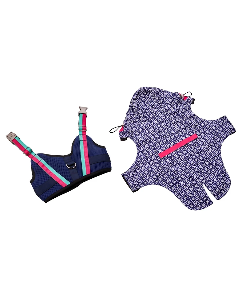 Trina Turk Raincoat & Harness Set