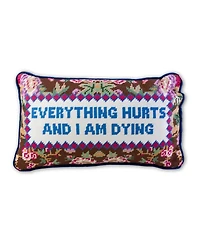Furbish Studio Needlepoint Pillow