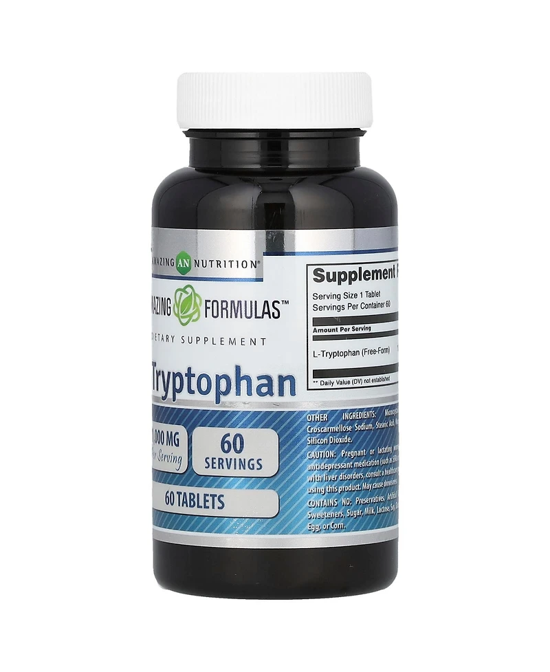 Amazing Nutrition L-Tryptophan 1 000 mg