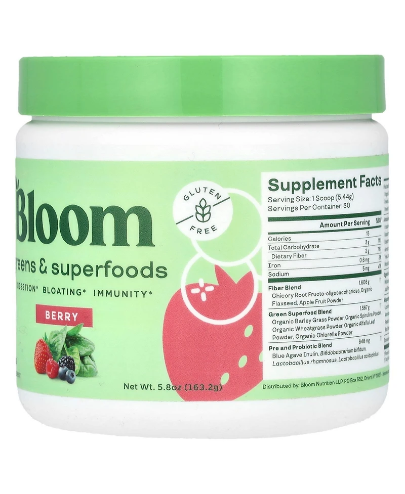 Bloom Greens & Superfoods Berry